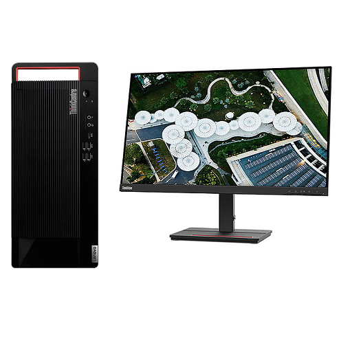 联想/LENOVO 开天M90h G1t +ThinkVision T24A-10（23.8英寸） 台式计算机